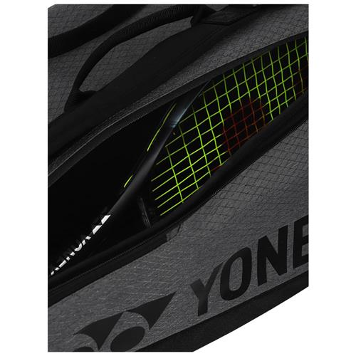 Yonex Team Racquet Bag 9 Pcs (Gray/Black)