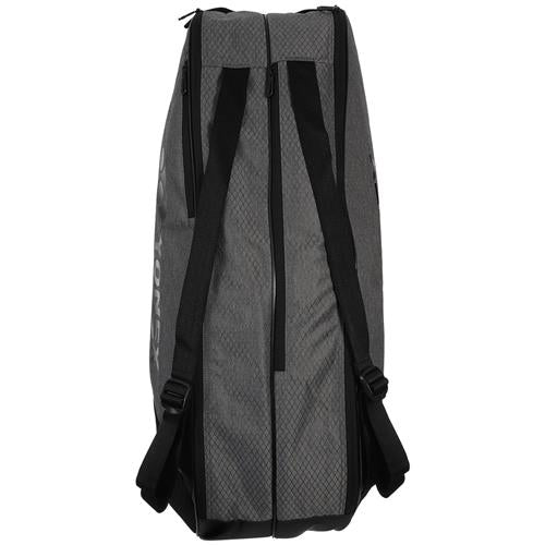 Yonex Team Racquet Bag 6 Pcs (Gray/Black)