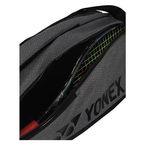 Yonex Team Racquet Bag 6 Pcs (Gray/Black)