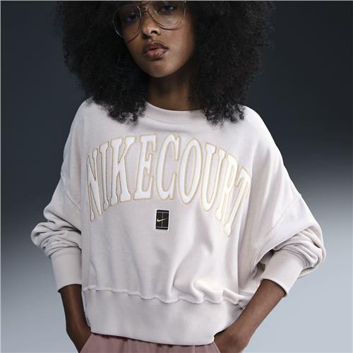 Nike Women's Heritage Fleece Crewneck (LT Orewood)