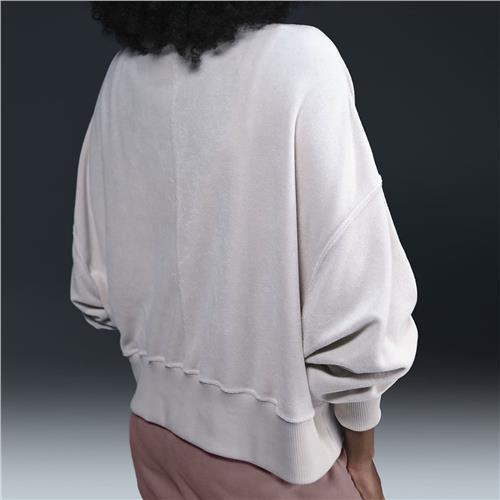 Nike Women's Heritage Fleece Crewneck (LT Orewood)