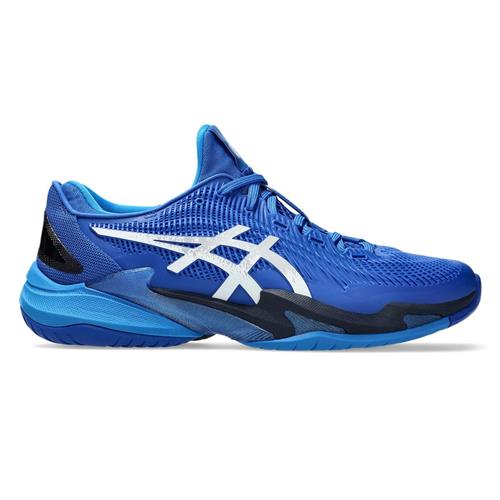 Asics Court FF 3 Novak Men's Tennis Shoes (Tuna Blue/Pure Silver)
