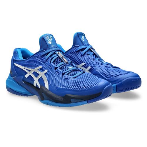 Asics Court FF 3 Novak Men's Tennis Shoes (Tuna Blue/Pure Silver)