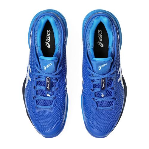 Asics Court FF 3 Novak Men's Tennis Shoes (Tuna Blue/Pure Silver)