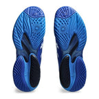 Asics Court FF 3 Novak Men's Tennis Shoes (Tuna Blue/Pure Silver)