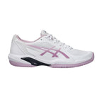 Asics Solution Swift FF Herringbone Women's Tennis Shoes (White/Ube)