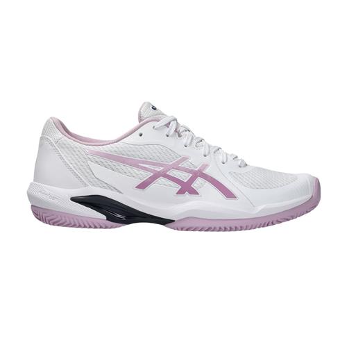 Asics Solution Swift FF Herringbone Women's Tennis Shoes (White/Ube)