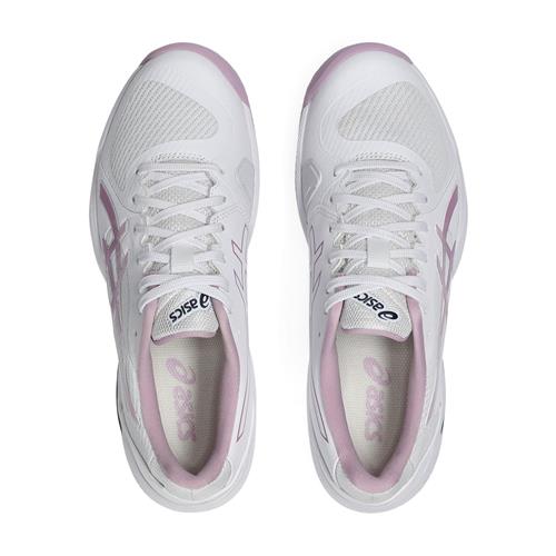 Asics Solution Swift FF Herringbone Women's Tennis Shoes (White/Ube)