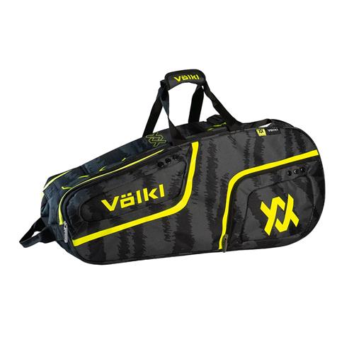 Volkl Zebra Team Combi Bag (Black/Neon Yellow)