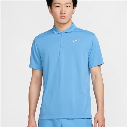 NikeCourt Dri-Fit Men's Polo (Blue Beyond/White)