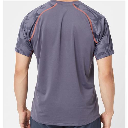 Asics Game Short Sleeve Men's Top (Greyish Purple)