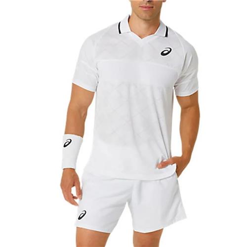 Asics Match Actibreeze Polo Shirt (Brilliant White)