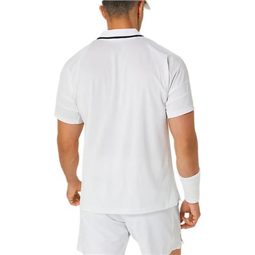 Asics Match Actibreeze Polo Shirt (Brilliant White)