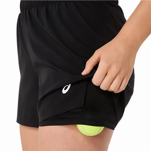 Asics Court 2-N-1 Women's Short (Performance Black)