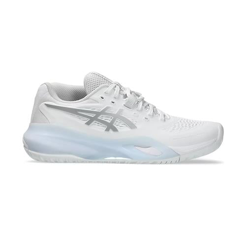 Asics Gel-Resolution X Hardcourt Women's Tennis Shoes (White/Pure Silver)