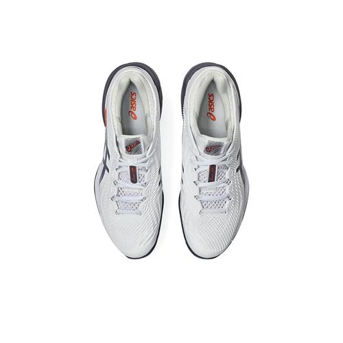 Asics Court FF 3 Hardcourt Men's Tennis Shoes (White/Greyish Purple)