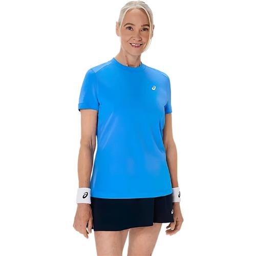 Asics Court Short Sleeve Top (Blue Coast)