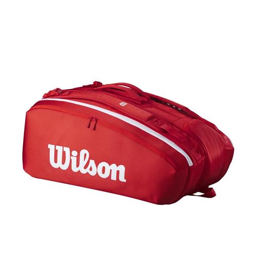 Wilson Super Tour 15 Pack Racquet Bag 2025 (Red)