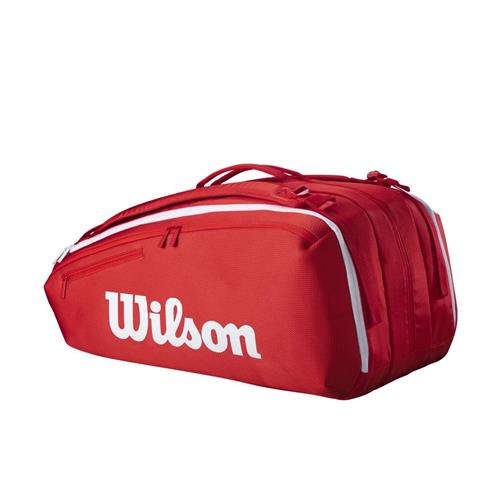Wilson Super Tour 15 Pack Racquet Bag 2025 (Red)