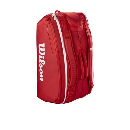 Wilson Super Tour 15 Pack Racquet Bag 2025 (Red)