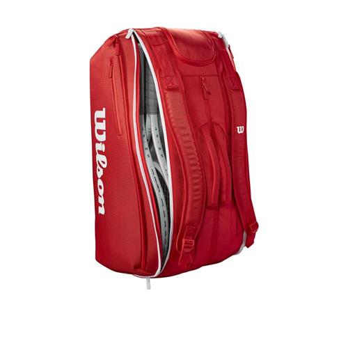 Wilson Super Tour 15 Pack Racquet Bag 2025 (Red)