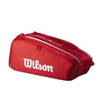 Wilson Super Tour 9 Pack Racquet Bag 2025 (Red)