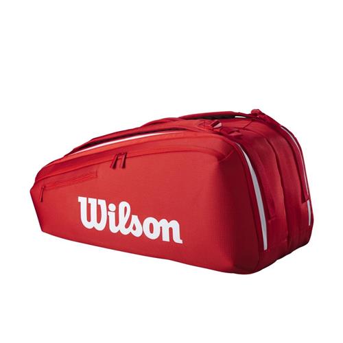 Wilson Super Tour 9 Pack Racquet Bag 2025 (Red)