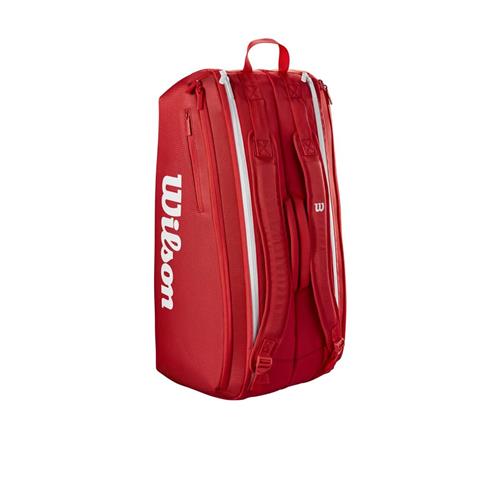 Wilson Super Tour 9 Pack Racquet Bag 2025 (Red)