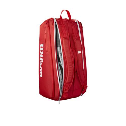 Wilson Super Tour 9 Pack Racquet Bag 2025 (Red)