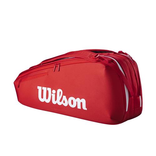 Wilson Super Tour 6 Pack Racquet Bag 2025 (Red)