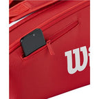Wilson Super Tour 6 Pack Racquet Bag 2025 (Red)