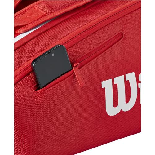 Wilson Super Tour 6 Pack Racquet Bag 2025 (Red)