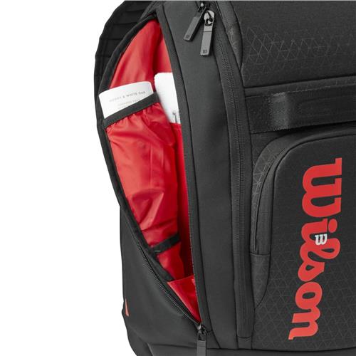 Wilson Clash V3 Back Pack (Black/Infrared)