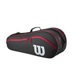 Wilson Advantage 2025 6 Pack Racket Bag (Black)