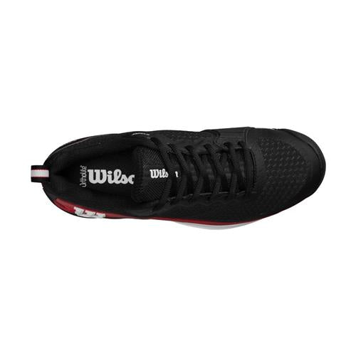 Wilson Rush Pro 4.5 Men's Tennis Shoes (Black/Red/White)
