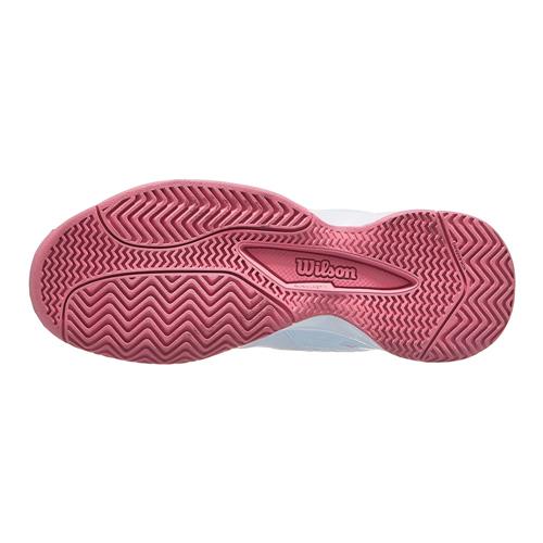 Wilson Rush Pro Junior L Tennis Shoes (White/Mauve)