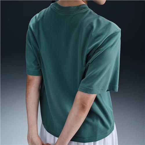 Nike Dri-Fit Slam Short Sleeve Womens Tee (Mineral Teal)