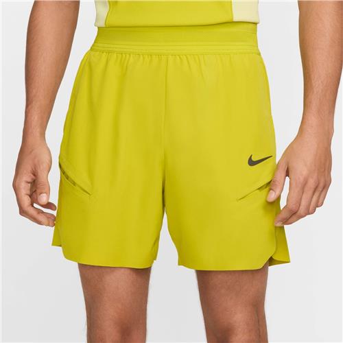 Nike Court Dri-Fit Slam Men's Short (High Voltage/High Voltage/Medium Ash)