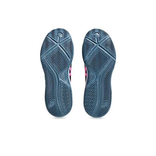 Asics Gel-Dedicate 8 Men's Padel Shoe (Black/Energy Aqua)