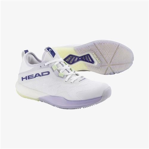 Head Motion Pro Padel Ladies Shoes (White/Lavender)