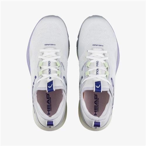 Head Motion Pro Padel Ladies Shoes (White/Lavender)