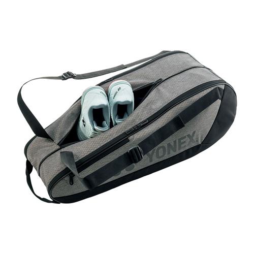 Yonex Team Racquet Bag 3 Pcs 2025  (Gray/Black)