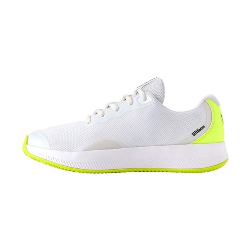 Wilson Intrigue Lite OZ Ladies Tennis Shoes (White/Safety Yellow/Navy Blazer)