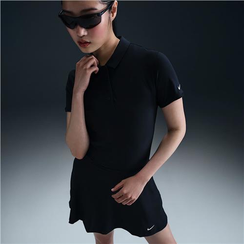 Nike Dri-Fit Victory Short Sleeve Womens Polo (Black)