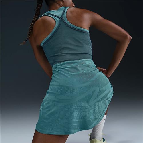 NikeCourt Dri-Fit Slam Dress Melbourne (Mineral Teale/Faded Spruce)