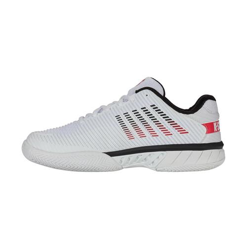 K-Swiss Hypercourt Express 2 AC Men's Tennis Shoes (White/Black/Mars Red)