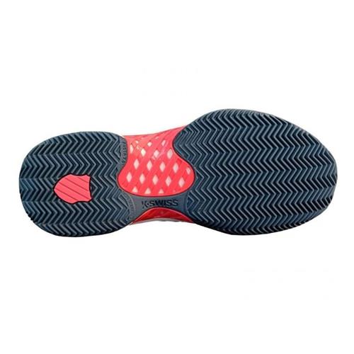 K-Swiss Hypercourt Express 2 Clay Men's Shoes (White/Stargazer/Neon Blaze)