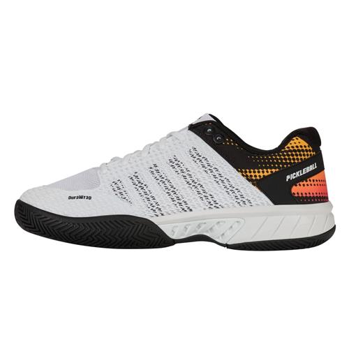 K-Swiss Express Light Pickleball Mens Shoes (White/Daffodil)