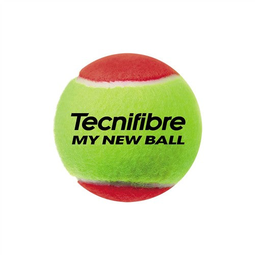 Tecnifibre My New Learning Balls, Bag of 3 Balls (red)