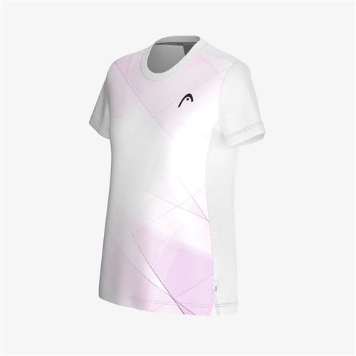 Head Tie-Break Girls T-Shirt (white/alight lilac)